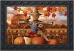 Briarwood Lane Fall Doormat 30x18 Indoor Outdoor Autumn Scarecrow Harvest for Fall Doormat - Image 2