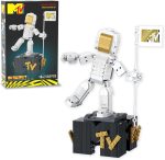 Brickcraft MTV Moon Person Building Set for Adults, Official Licensed Music Award Trophy Collectible, Creative Retro Decor Gift for Men Women Teens, Display Model Construction Toy, Birthday Gift - Image 2