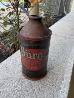 Burger Beer Vintage Cone Top Can, Antique Collectible Metal Beer Can - Image 2