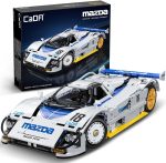 CaDA C63007W Mazda 787B Racing Car Building Blocks,1797 PCS 1:10 Licensed Supercar Technik Model Set with Rotary Engine Simulation - Image 2