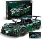 CaDA Master C61511W Lotus Exige Cup 430 1:8 Static Building Block Supercar 3730 Pieces 53.8cm Collectible Display Model for Adults 14+ - Image 2
