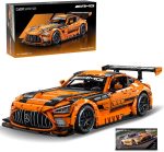 CaDA Master C64008W Mercedes-AMG GT3 Building Set,1:8 Scale – 5466 PCS Officially Licensed Supercar Model, Large Race Car Building Blocks Kit for Adults & Teens - Image 2