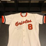Cal Ripken Jr. 1981 Rookie MLB Debut Signed Game Used Jersey Mears 10 Ripken LOA - MLB Autographed Game Used Jerseys - Image 2