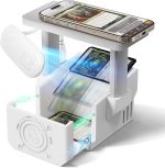 Card Scanner Pro for Trading Cards – MTG & TCG Card Scanner Stand | with LED Light and Magnetic Base, Quickly Scan and Price Check Unsleeved Collectible Cards, Compatible with ManaBox App - Image 2