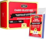 Cardboard Gold Penny Sleeves for Trading Cards - 10000 Count Standard Size | Crystal-Clear Soft Plastic, Acid-Free, PVC-Free, Fits Top Loaders and Binders, TCG Compatible - Image 2