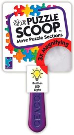 Ceaco - Puzzle Scoop with LED Light & Magnifier - 1 Count Lifting Tool | Official Art, Made in USA, Easy-Grip Pieces, Recycled Board, Finished Size 21x15 in, Includes Poster, Frameable Art, Giftable - Image 2