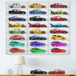 Clear Acrylic Toy Car Display Case 1: 24 Scale Diecast Display Box Wall Mounted Shelf for Storage Toy Car Mini Model Race(24 Grids) - Image 2