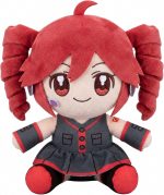 Collectible Pink Drill Twin Tail Girl Plush 22cm, Cute Anime Plush Character with 3D Twin-Drill Hair, Red and Black Outfit Figure Stuffed, Soft Anime Plushie Pillow Gift for Fans & Collectors - Image 2
