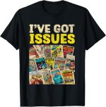 Comic Collector Comic Reader Reading Comic Books T-Shirt - Image 2