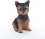 Conversation Concepts Yorkshire Terrier Puppy Cut Tiny One Figurine | Miniature Yorkie Dog Statue for Shelves and Desks | Small Hand Painted Collectible Pet Sculpture | Yorkie Gift and Cake Topper - Image 2