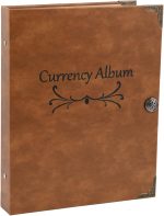 Currency Paper Money Collection Album Book for Collectors | 120 pockets/40 sheets big capacity, high transparency thickened page, elegant & Simple, excellent protection + easy to use - Image 2