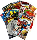 DC Superman Ultimate Comic Book Value Gift Set- 10 Different Super man Only Comics- Kid/Adult Friendly w No Dupes or Inappropriate Content- Holiday Pack for Movie, Graphic Novel, & Super Hero Fans - Image 2