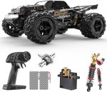DEERC 9309E RC Cars for Adults 40KPH,All Terrain Fast Remote Control Car | 1/16 Remote Control Monster Truck,2.4Ghz 4WD Waterproof Electric High Speed Car,Monster Truck W/2 Batteries for Boys & Kids - Image 2
