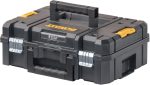 DEWALT Tool Box TSTAK II, 13 In. Flat Top Tool Storage Case, Stackable Organizer Hard Case Portable Toolbox, Heavy Duty, Holds Up To 66 lbs (DWST17807) - Image 2