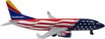 Daron Toy Airplane – Southwest Freedom One Livery – Die-Cast Metal Model Airplane with Plastic Parts, Officially Licensed Collectible Toy for Kids Ages 3+ - Image 2