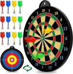 Dart Board - 12pcs Magnetic Darts - Excellent Indoor Game and Party Games | Gifts for 5 6 7 8 9 10 11 12 Year Old Boy Kids - Image 2