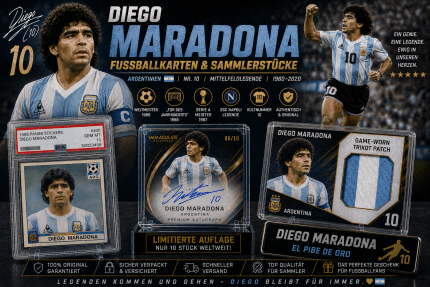Diego Maradona Fußballkarten & Sammlerstücke