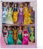 Disney Store Official Classic Doll Collection Gift Set - Disney Princess Toys Set with Dolls & Accessories - Comes in Display Box - Includes 11 Fashion Dolls & Accessories - Image 2