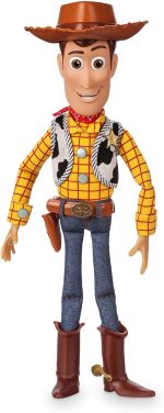 Disney Store Official Sheriff Woody Talking Action Figure from Toy Story, Features Sounds and Phrases from the Movies, Interacts with Other Figures and Toys - Image 2