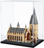 DuvinDD Acrylic Display Case for Collectibles Clear Lego Display Case | Countertop Assemble Dustproof Protective Acrylic Boxes for Display Figure Toys Showcase with Thick Base (13.7x9.8x15.7inch) - Image 2