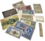 | Exclusive Collection of 10 Original Ancient Banknotes from 4 Different Centuries with Certificate of Authenticity | Genuine and Rare Numismatic Demonetized Treasures - Image 2