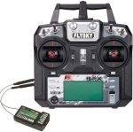 FLYSKY FS-i6X 6-10CH(Def.6) Transmitter and FS-iA6B Receiver for RC Models | 6-10 Channels (default 6) 2.4GHz AFHDS2A Radio System for RC Fixed Wing Quadcopter Car & Boat (Mode_2) - Image 2