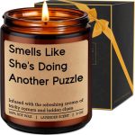 Fairy's Gift Candle, Puzzle Gifts, Funny Gifts for Puzzle Lovers Women Mom | Funny Christmas, Birthday, Jigsaw Themed Presents for Jigsaw Lovers, Puzzlers, Puzzle-Loving Friend, Daughter, Sister, Her - Image 2