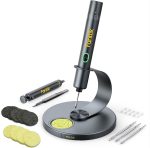Fanttik T1 Max Soldering Iron Kit, Cordless Soldering Iron | 7s Fast Heating(390°F-840℉), Auto Sleep, 4 Pcs Soldering Tips(C210), 360° Swivel Stand, Soldering Iron for Precision Repair - Image 2