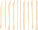 Ferrochef 20 Set 200 Pcs Plastic Clay Sculpting Tools Different Shapes Pottery Tools Clay Carving Cutters Pottery Trimming Supplies for DIY Ceramics Plastilina Molding Embossin (Classic Style) - Image 2