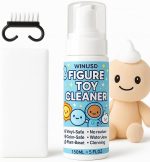 Figure & Plush Toy Cleaner - 5oz Foam Spray for Stuffed Animals & Soft Dolls with Brush & Cloth | No Rinse, Zero Residue, Color-Safe| Safe for Delicate Fabrics & Pets, Christmas Gifts for Plush Lovers - Image 2
