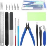Fippy 11PCS Model Kit Tools, Gundam Model Tool Kit, Hobby Building Tools Kit for Gundam Basic Model Assembling, Building and Repairing - Image 2