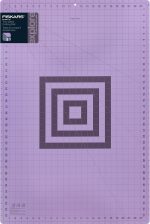 Fiskars 24" x 36" Self Healing Cutting Mat, Large Grid, Lilac Mountain Haze | Double-Sided Sewing, Quilting & Craft Cutting Board, Grid with 30 45 60 Degree Bias Lines for Fabric, Paper & DIY Projects - Image 2