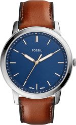 Fossil Men's Minimalist Quartz Stainless Steel Three-Hand Watch for Men - Image 2