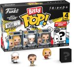Funko Bitty POP! Friends - Phoebe, 4-Pack and A Surprise Mystery Mini Figure - 0.9 Inch (2.2 Cm) Collectable - Stackable Display Shelf Included - Gift Idea - Party Bags Stocking - Cake Topper - Image 2