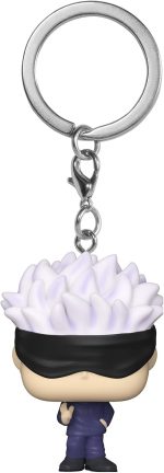 Funko POP! Keychain: JJK - Satoru Gojo - Jujutsu Kaisen Novelty Keyring - Collectable Mini Figure - Stocking Filler - Gift Idea - Official Merchandise - Anime Fans - Backpack Decor - Image 2