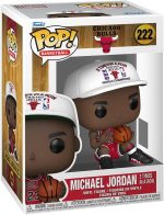 Funko POP! NBA: Bulls - Michael Jordan (3X in a Row) | Official Merch - Collectable Vinyl Figurine for Shelf Display - Birthday Gift Idea for Fans and Collectors - Image 2