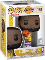 Funko POP! NBA: Lakers - Lebron James 6 | Official Sports Merch - Collectable Vinyl Figurine for Shelf Display - Birthday Gift Idea for Fans and Collectors - Image 2