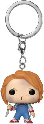 Funko Pop! Keychain: Horror - Chucky Franchise Novelty Keyring - Collectable Mini Figure - Stocking Filler - Gift Idea - Official Merchandise - Horror Fans - Backpack Decor - Image 2