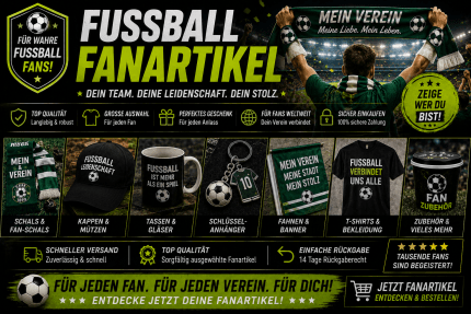 Fußball Fanartikel