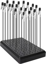 GJJC09B 1PC Painting Stand Base and 20PCS Alligator Clip Stick Set Modeling Tools for Airbrush Hobby Model Parts New - Image 2