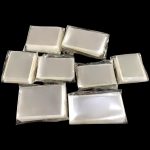 GSHLLO 800 Pcs 8 Sizes Stamp Protection Bags Clear Stamp Storage Pocket Sleeves Transparent Card Protective Pouches Stamp Collecting Organizing Supplies for Collection - Image 2