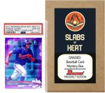 Graded Bowman Baseball Card Gift Box: Prospect Edition │ONE PSA/BGS Graded 10, 9.5 or 9 Card │Potential Autographs & Numbered Refractors │Ideal Gift for Collectors & Baseball Fans │by Slabs of Heat - Image 2