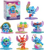HAPPY HAUL Disney Stitch Splash Zone Designer Figs Blind Box Surprise Toys | Drop 2, 4-Inch Connectable Figures with Bases and Accessories by Just Play, Short-Run Drop, Ages 8+ - Image 2