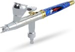 Harder & Steenbeck Giraldez Infinity CRplus MkII Airbrush, 0.25mm | Titanium UberDetail Nozzle with Acupressure & Clog Control, Dual Action Gravity Feed, Detail & 2ml Cup for Precision Work - Image 2