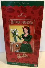 Holiday Sensation Barbie - 1998 - Hallmark Gold Crown Exclusive - Holiday Homecoming Collector Series - Special Edition - 1940's Dress - Limited Edition - Collectible - Image 2