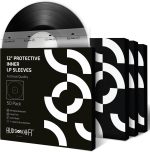 Hudson Hi-Fi Anti-Static Vinyl Record Sleeves - Durable Clear Disc Sleeves- Protect Your LP Albums from Scratches, Dust & Dirt - Acid-Free Rice Paper Disc Covers, 50x Inner Sleeves - Image 2