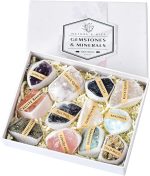 JIC Gem Mix Rough Crystals and Healing Stones in Gift Box Raw Stones and Crystals Natural Mineral Gemstone Specimen About 1.7 Lbs - Image 2