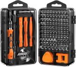 JOREST 117 in 1 Precision Screwdriver Set, Mini Tool Kit with Torx Phillips | Magnetic Repair Kit for Computer, Macbook, Laptop, PC, RC, PS5, iphone, Electronics, XBOX, Glasses - Image 2