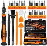 JOREST 40Pcs Precision Screwdriver Set,Small Screwdriver with Torx T5 T6 T8 | Mini Repair Tool Kit for Macbook, Computer, Laptop, iPhone, PS4 PS5, Xbox, Switch, Glasses, Watch, Ring Doorbell, Electronics - Image 2