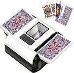 JOSTART Automatic Card Shuffler - 2 Deck USB-C Rechargeable Electric Shuffler, Dual Modes, Low Noise for Poker, Bridge, Texas Hold'em, Phase 10 - Family Game Night Essential - Image 2